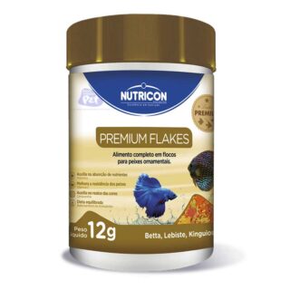 RAÇÃO PREMIUM FLAKES 12 GRAMAS