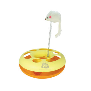 BRINQUEDO GATO BASE INTERATIVA COM HASTE