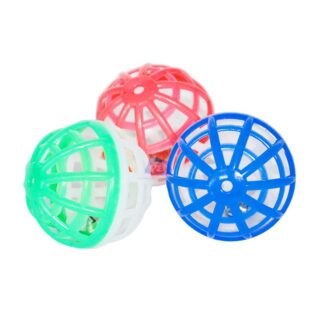 BOLA PARA GATO PEQUENA COM GUIZO
