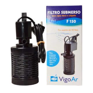 FILTRO SUBMERSO F-150 220V - AQUÁRIOS ATÉ 50 L
