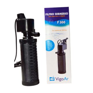 FILTRO SUBMERSO F-300 220V - AQUÁRIOS ATÉ 100 L