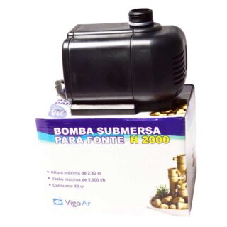 BOMBA SUBMERSA H-2000 220V - FONTE ATÉ 250 CM