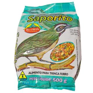 ALIMENTO P/ PÁSSAROS SAPORITO MIX 500g