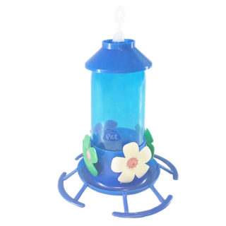 BEBEDOURO BEIJA-FLOR COM POLEIRO E CHAPÉU