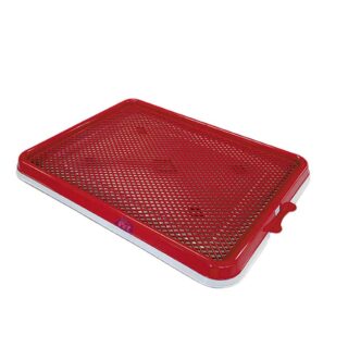 SANITÁRIO HIGIÊNICO XIXI PETS PREMIUM VERMELHO