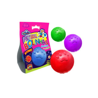 BOLA MACIÇA PETBALL PATINHA 55MM