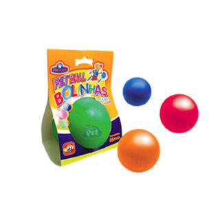 BOLA MACIÇA PETBALL LISA 85MM