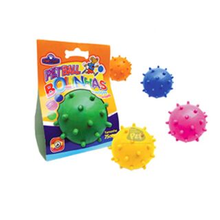 BOLA MACIÇA PETBALL CRAVO 75MM