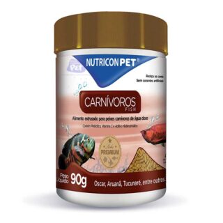 RAÇÃO CARNÍVOROS FISH 90 GRAMAS