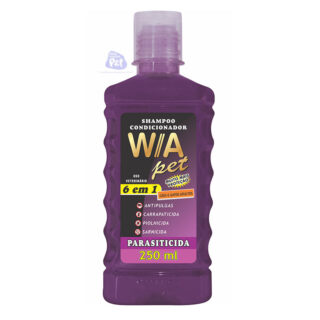SHAMPOO ANTI-PULGAS W.A. 6X1 250 ML