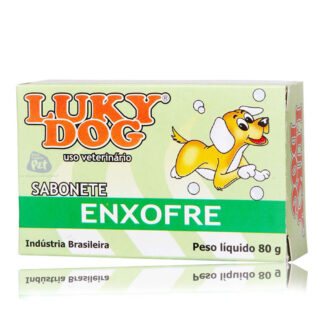 SABONETE LUKY DOG ENXOFRE 80 GR